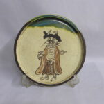 織部焼、行燈皿、大津絵、鬼の念仏